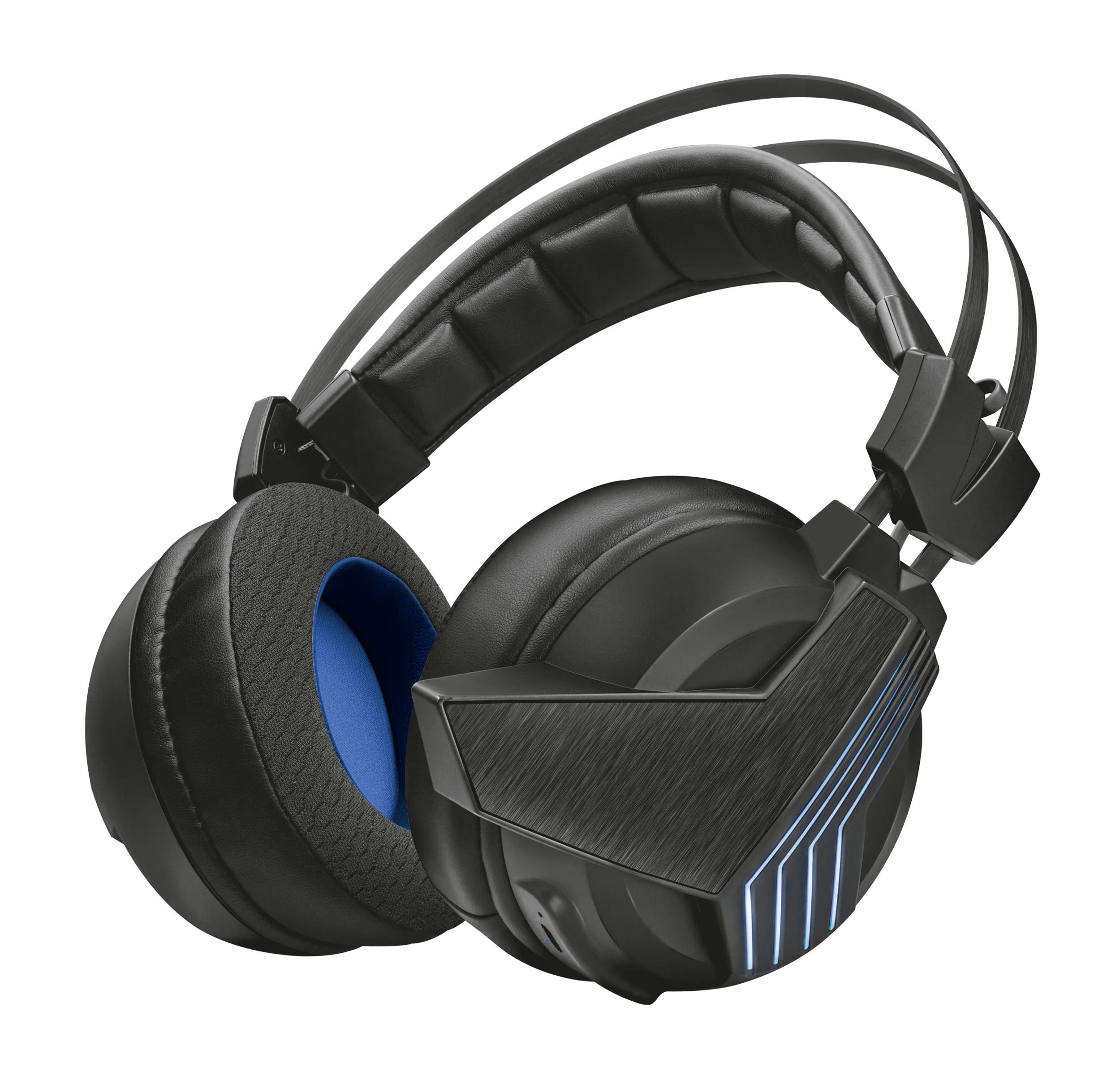 Trust Gaming GXT 393 Magna Casque sans fil avec son surround 7.1 Noir Trust Gaming GXT 393 Magna Casque sans fil avec son surround 7.1 Noir